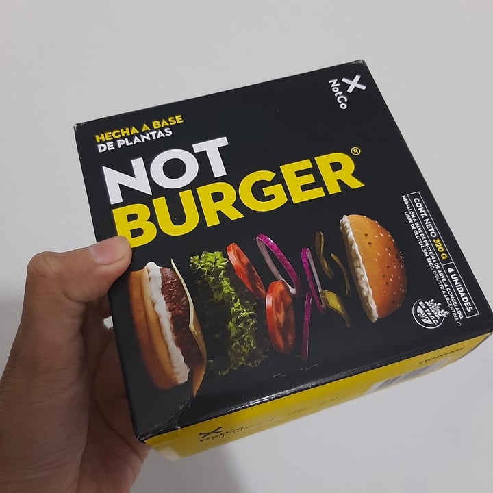 photo of NotCo Not Burger shared by @camilexvegan on  05 Oct 2020 - review