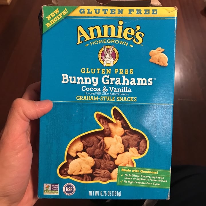 photo of Annie’s Gluten Free Bunny Grahams shared by @ignaciot on  06 Feb 2020 - review