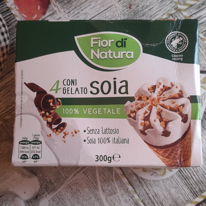 review photo of Fior di Natura 4 coni gelato soia shared by @giasa on 08 Jun 2022 - review