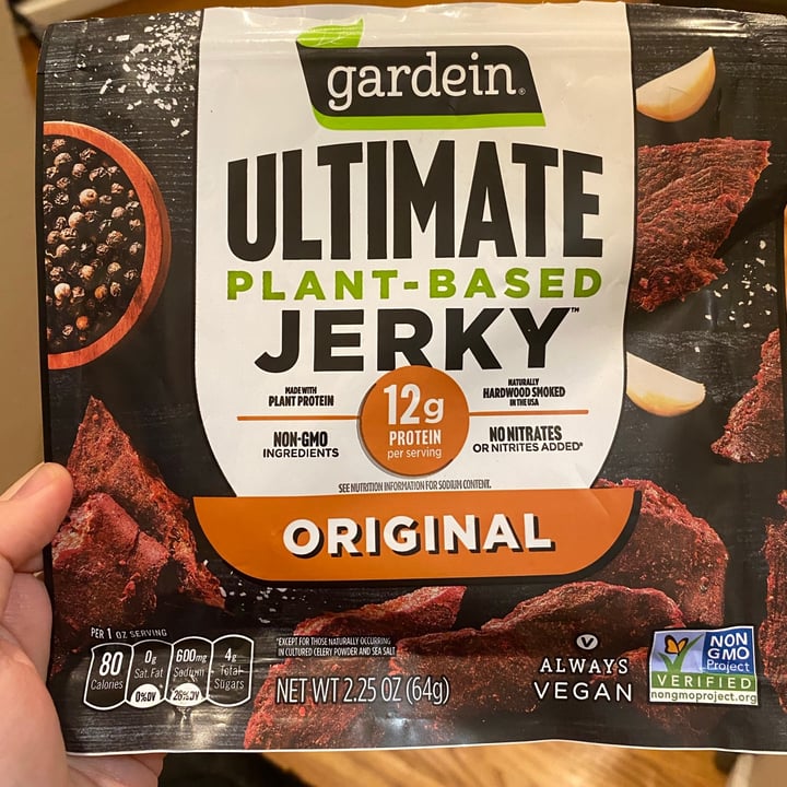 photo of Gardein Ultimate Plant Based Jerky Original shared by @adolence on  02 Apr 2021 - review