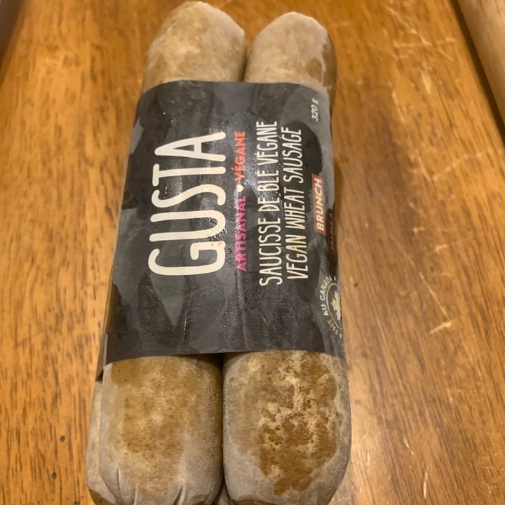 photo of Gusta Vegan Wheat Sausage Germaine shared by @catsafe on  29 Nov 2021 - review