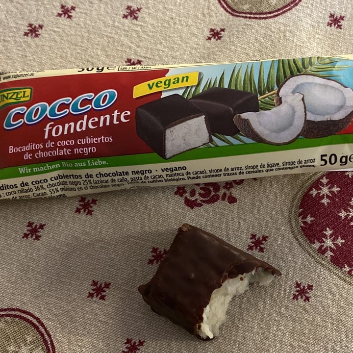 photo of Rapunzel Barretta di cioccolato con ripieno al cocco shared by @khalac on  04 Mar 2022 - review