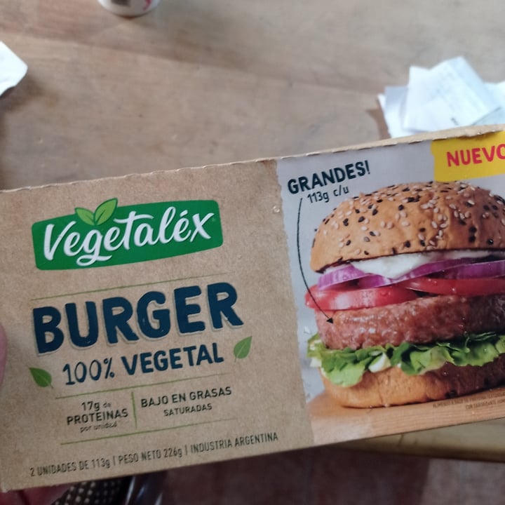 photo of Vegetalex Burger 100% Vegetal shared by @juancitou on  03 Nov 2022 - review