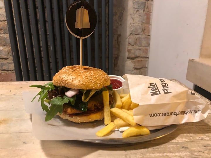 photo of Schiller Burger Vegan Burger shared by @christopher-wells on  05 Nov 2019 - review