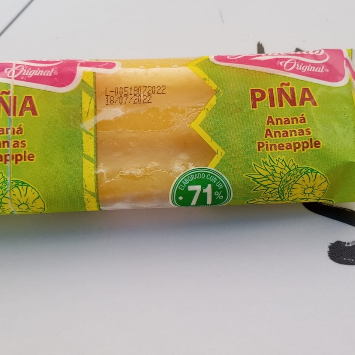 Polo de piña from Paletas - Vegan Product Reviews & Ratings | abillion