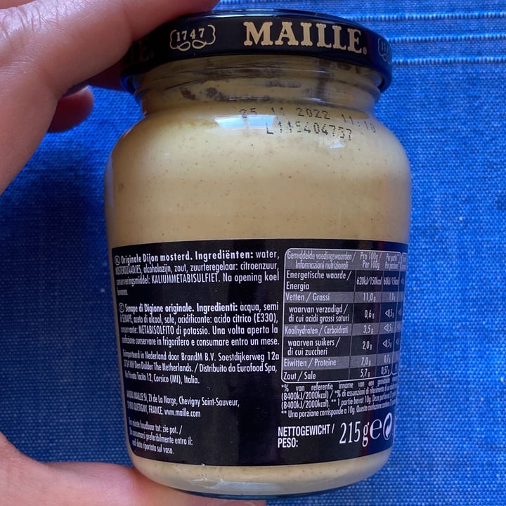 photo of Maille Dijon Originale shared by @patipu on  11 Apr 2022 - review