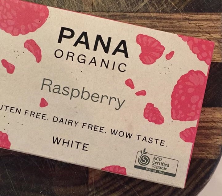 review photo of Pana Organic Raspberry White Chocolate shared by @jess251 on 06 Jan 2020 - review