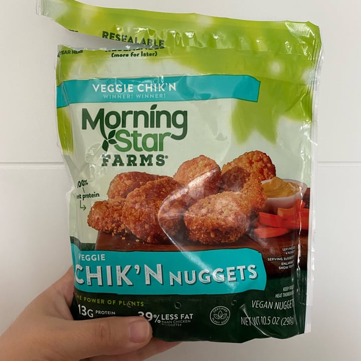 review photo of MorningStar Farms Veggie Chik’ N Nuggets shared by @summer91 on 24 May 2022 - review