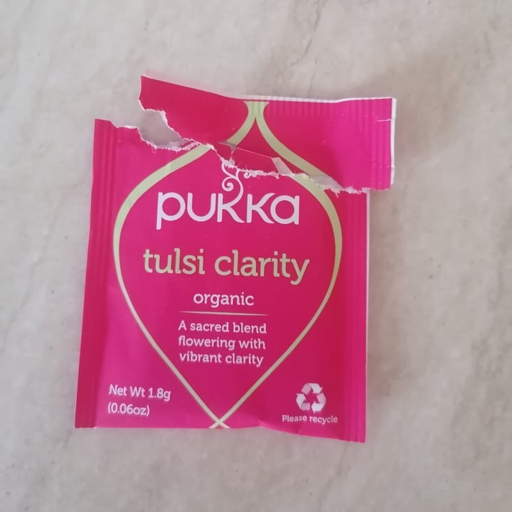 photo of Pukka Tulsi clarity shared by @chiara-5 on  13 Apr 2022 - review