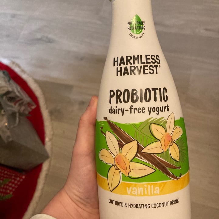 photo of Harmless Harvest Vanilla probiotic dairy free yogurt drink shared by @disney12 on  24 Dec 2021 - review