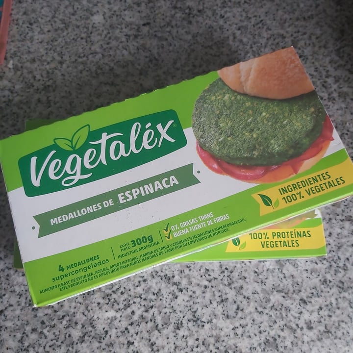 photo of Vegetalex Medallones de Espinacas shared by @matiteli on  09 Aug 2020 - review