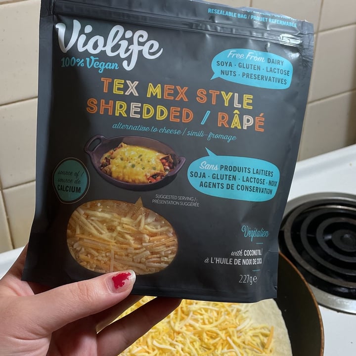 photo of Violife Tex Mex Style Shredded shared by @kristmallz on  28 Nov 2021 - review
