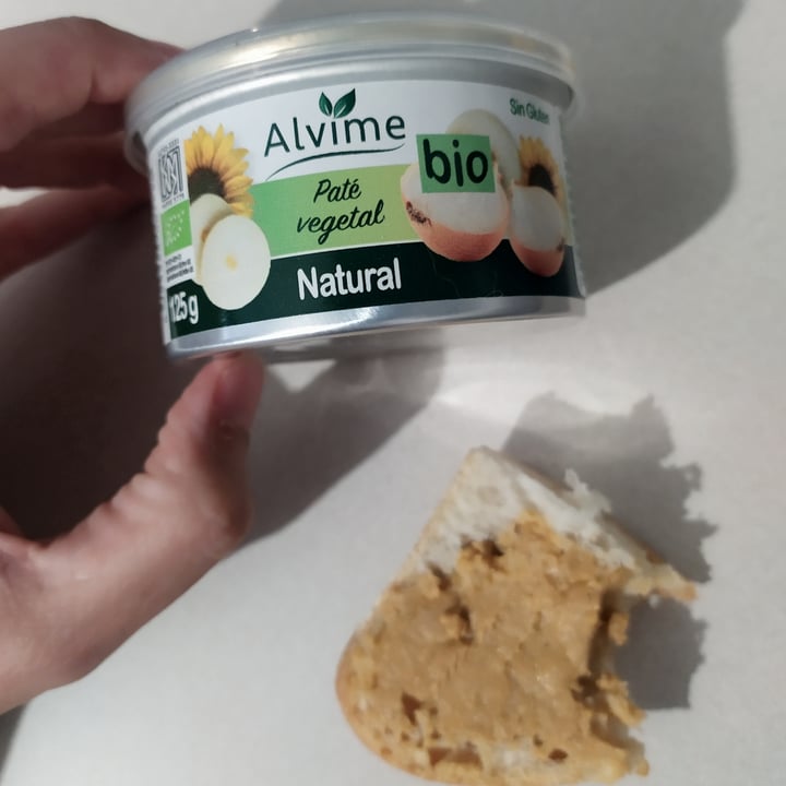 photo of Alvime Paté Vegetal Natural shared by @domineire on  28 Jun 2022 - review