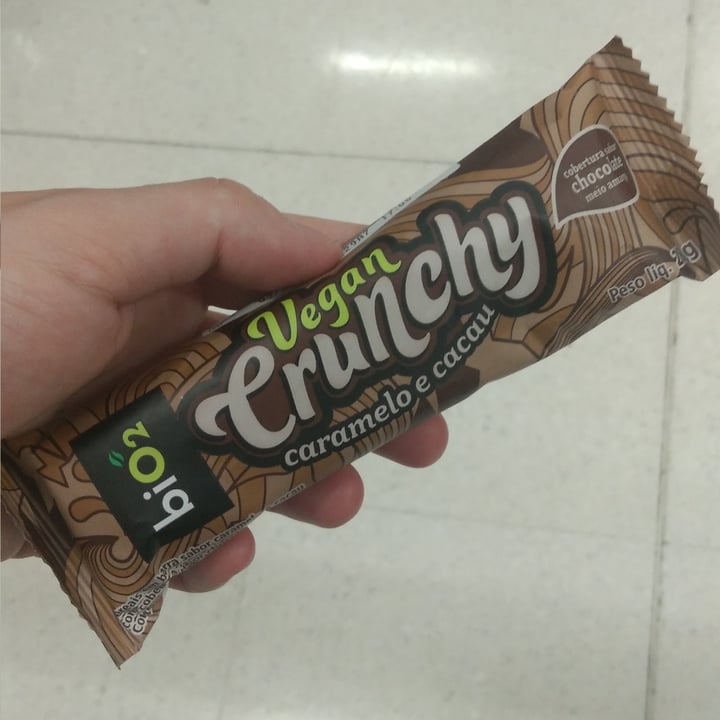 photo of biO2 Vegan Crunchy Caramelo E Cacau shared by @fernandaweyz on  28 Apr 2022 - review