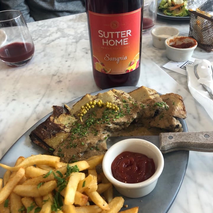 photo of Willow Vegan Bistro “Steak” Frites shared by @maryuly on  07 Jul 2021 - review