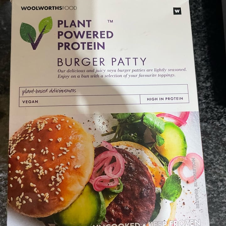 Woolworths Food Plant Powered Protein Burger Patty Vegan Review abillion