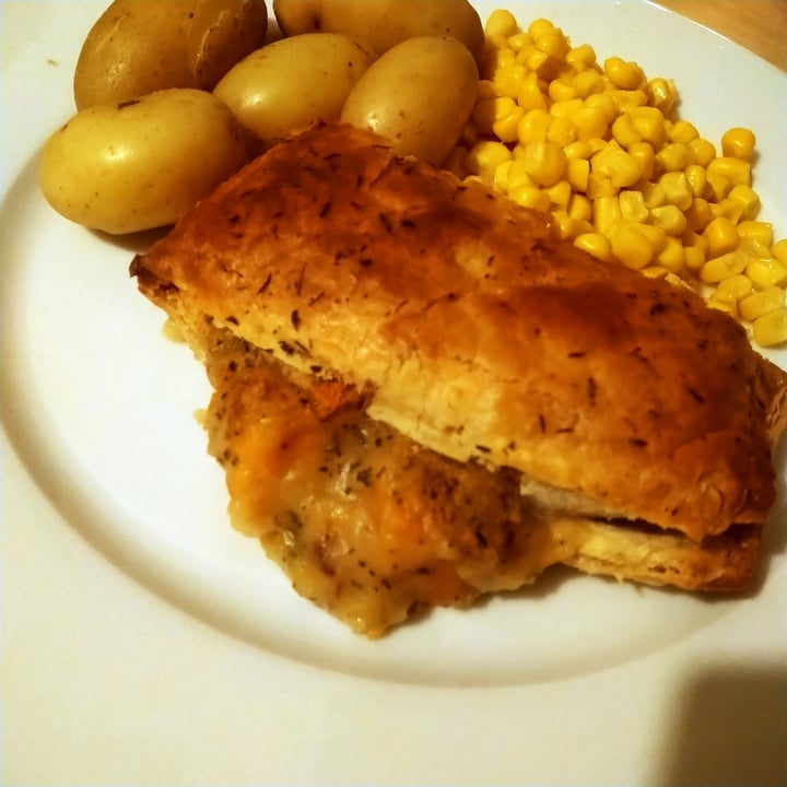 review photo of Tesco Plant Chef Festive Vegetable & Stuffing Parcel shared by @rachel70 on 09 Jan 2023 - review
