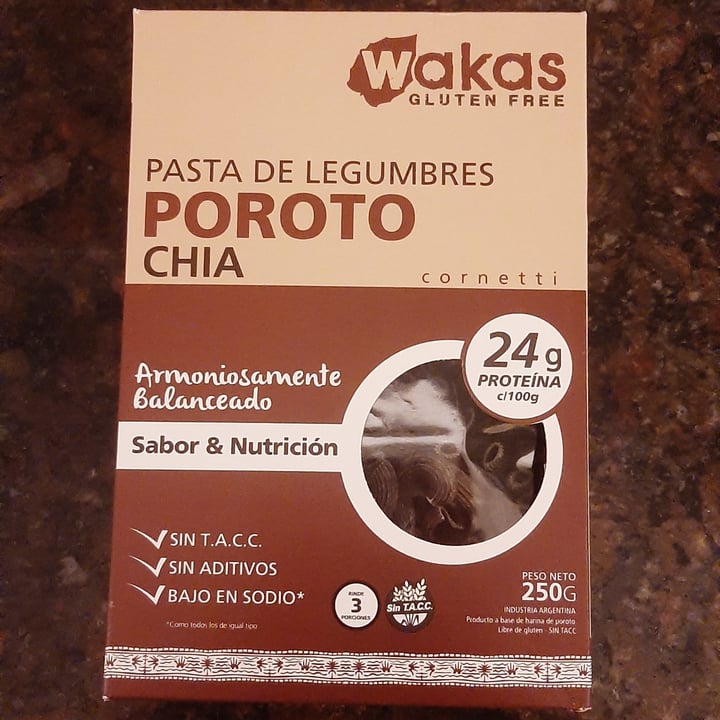 review photo of Wakas Pasta de Legumbres Poroto y Chia shared by @moritaveggie on 16 Jul 2021 - review