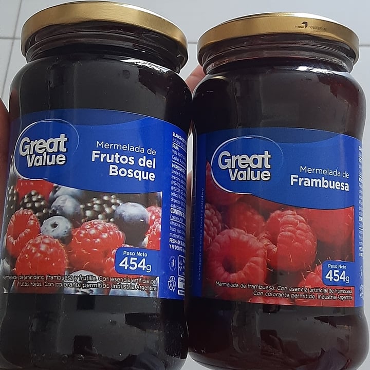 photo of Great Value  Mermeladas shared by @lujancabral on  26 Aug 2021 - review