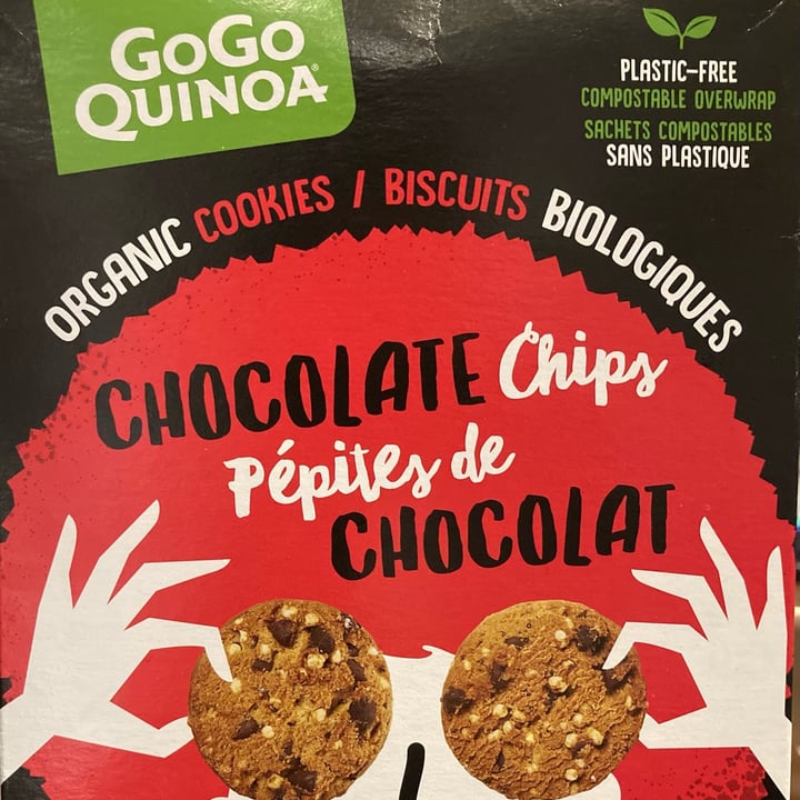 photo of GoGo Quinoa GoGo Quinoa Chocolate Chips Organic Cookies shared by @save-the-planet-2000 on  29 Oct 2021 - review