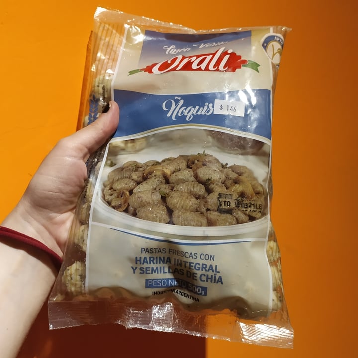 review photo of Orali Ñoquis Con Harina Integral Y Semillas De Chia shared by @heycharliebrown on 14 Feb 2021 - review