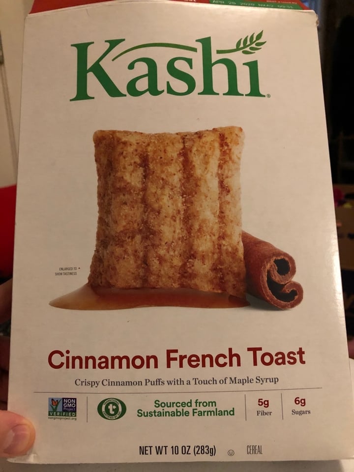 photo of Kashi Cinnamon French Toast shared by @katiewink on  22 Dec 2019 - review