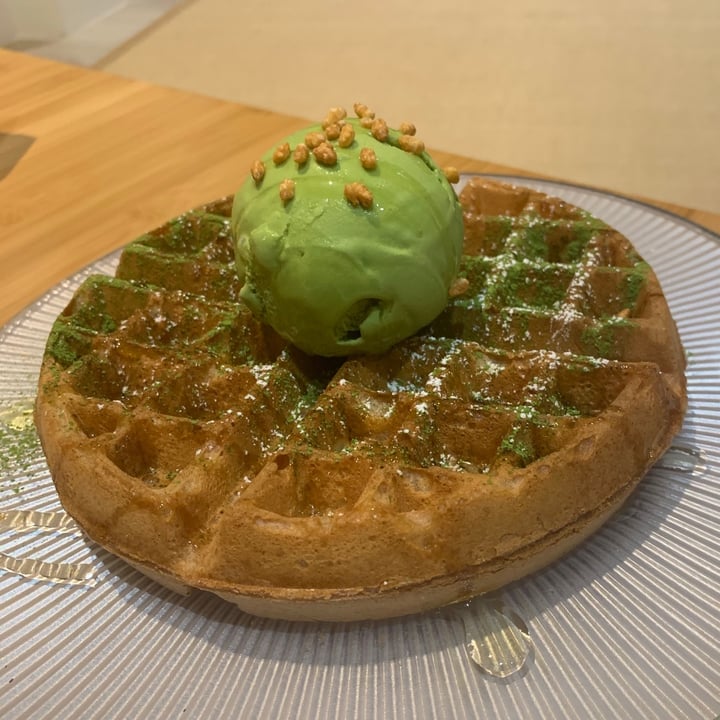 photo of Hvala Keong Saik Waffles with Matcha Gelato shared by @likiminaj on  18 Oct 2020 - review