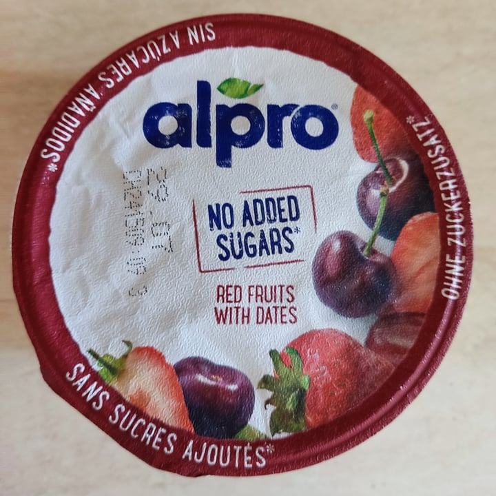 review photo of Alpro Red Fruits With Dates (No Added Sugars) shared by @drunkontea on 06 Jul 2022 - review