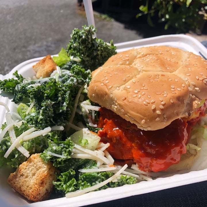 photo of Fern Cafe and Bakery Buffalo Chickun Burger shared by @somegirl on  17 Jul 2021 - review