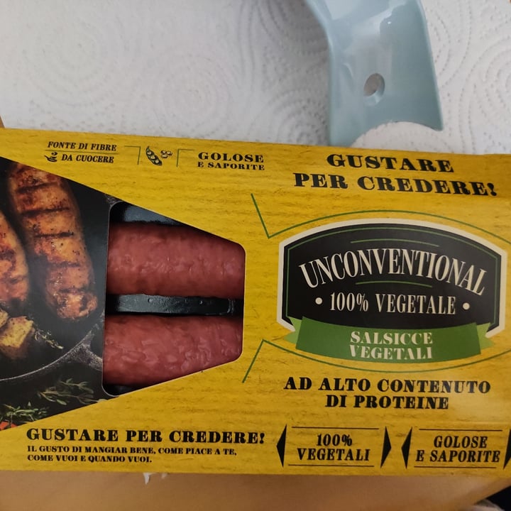 review photo of Unconventional Salsicce Vegetali - Sausages shared by @micio on 21 Jan 2022 - review