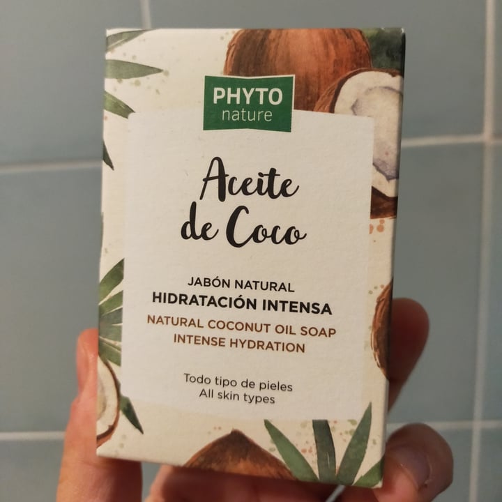 photo of Phyto Nature Jabón Natural Aceite De Coco shared by @deliquesciencia on  23 Nov 2021 - review