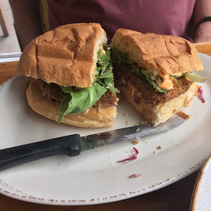 review photo of Hook and Lime Milanesa Torta shared by @kmwalkley on 09 Jul 2022 - review