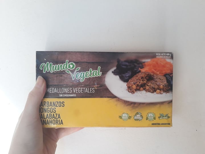 photo of Mundo Vegetal 4 Medallones Vegetales shared by @amaikefn on  05 Apr 2020 - review