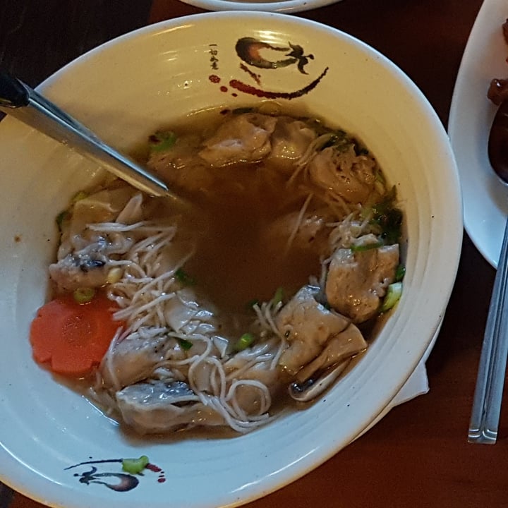review photo of Seasoned Fusion Tastes Vegan Wonton Soup shared by @margo on 30 Apr 2018 - review