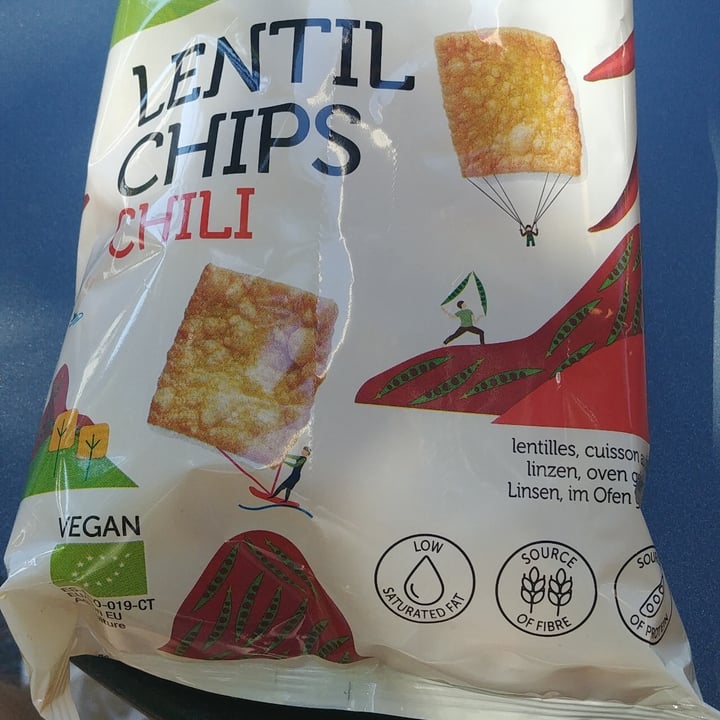 photo of Lima Lentil Chips Chili (Chips di lenticchie e peperoncino) shared by @gloomaniac on  30 Jun 2022 - review