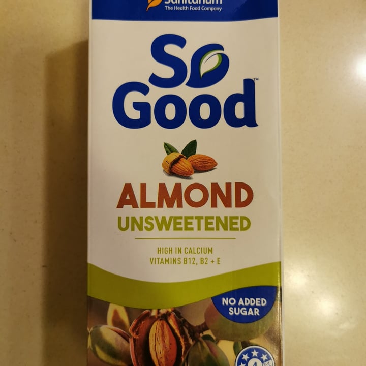review photo of So Good Almond Fresh Natural Unsweetened shared by @saretta84 on 18 Aug 2021 - review