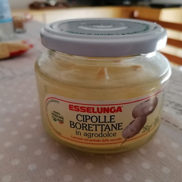 photo of  Esselunga Cipolle borettane in agrodolce shared by @cinziafrigerio on  04 Jun 2022 - review