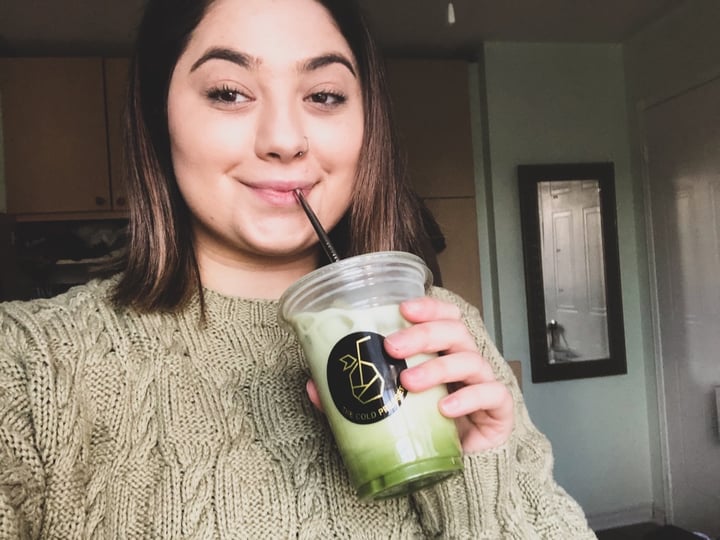photo of The Cold Pressery Iced matcha Latte shared by @thegeekyveg on  22 Apr 2020 - review