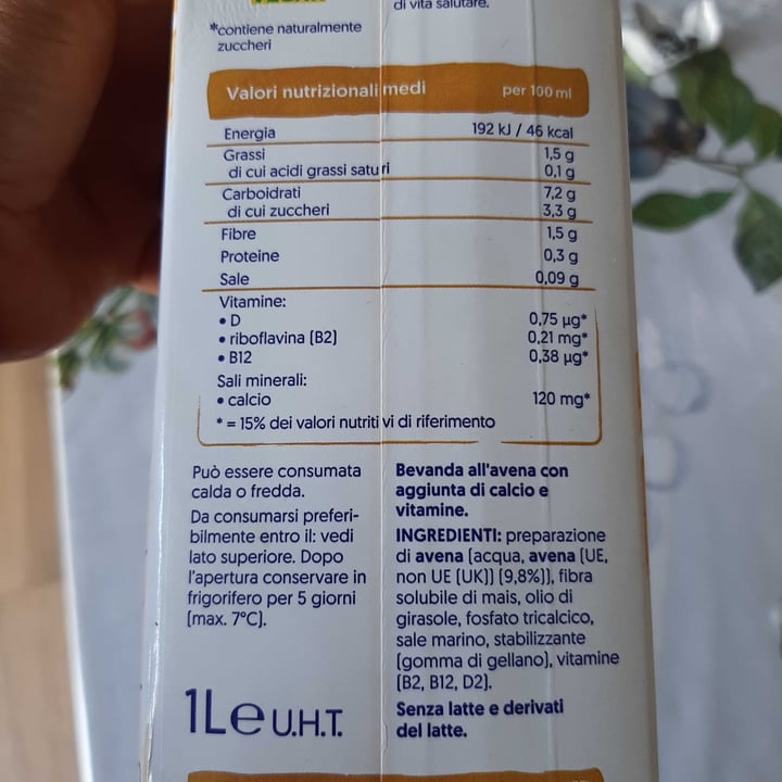 photo of Alpro Alpro All' Avena shared by @zetasimo83 on  27 Sep 2022 - review