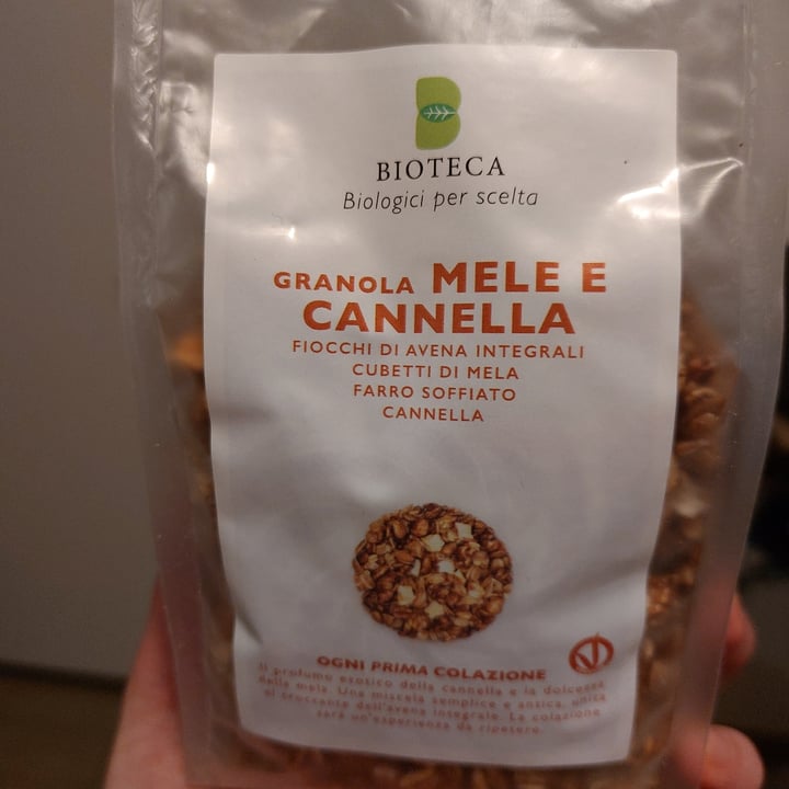 photo of Bioteca Granola Mele E Cannella shared by @marynone on  22 Sep 2022 - review
