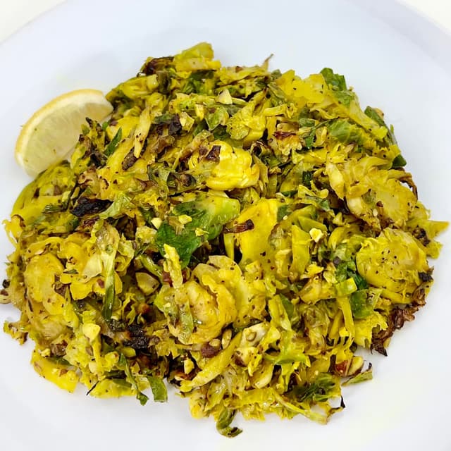 Photo of the dish “Turmeric Roasted Brussels Sprouts”