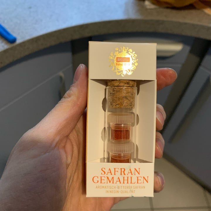 photo of Rewe Feine Welt Saffron gemahlen shared by @ceccagabry on  15 Mar 2022 - review