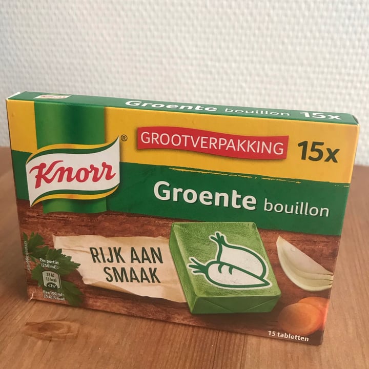 photo of Knorr Vegetable Stock Cube shared by @martasvigano on  11 Dec 2020 - review