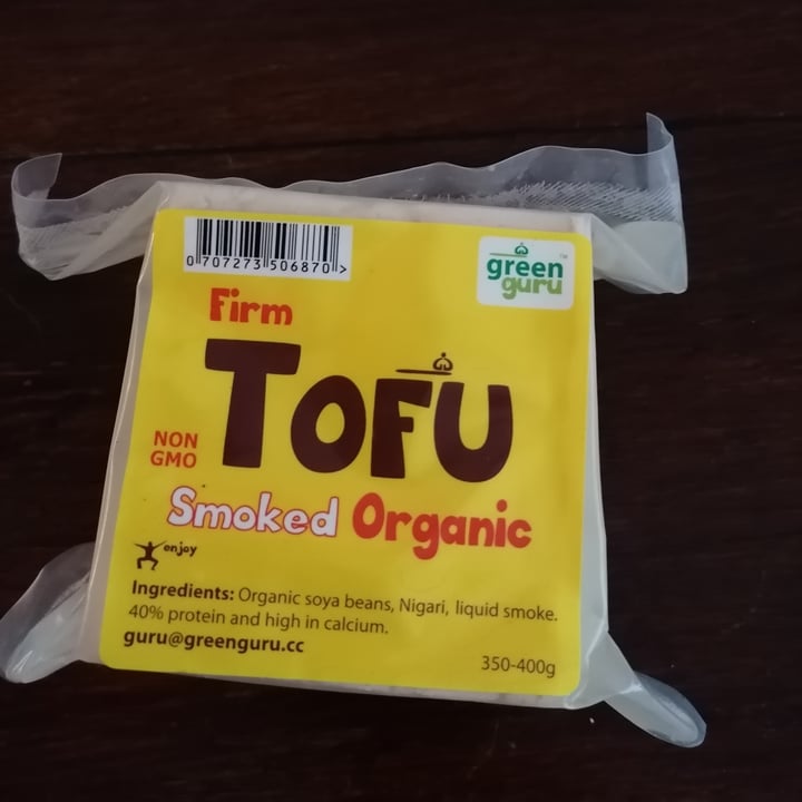 photo of Green Guru Organic Smoked Tofu shared by @twohappyrescuemutts on  05 Nov 2020 - review