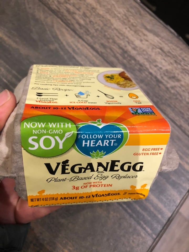 photo of Follow your Heart VeganEgg shared by @salcastillo on  11 Mar 2020 - review