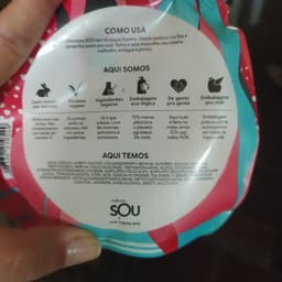 shampoo  para cabelos tingidos Natura Sou