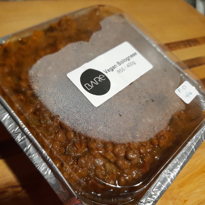 review photo of Bare deli Vegan Bolognaise shared by @marissav on 18 Jun 2021 - review