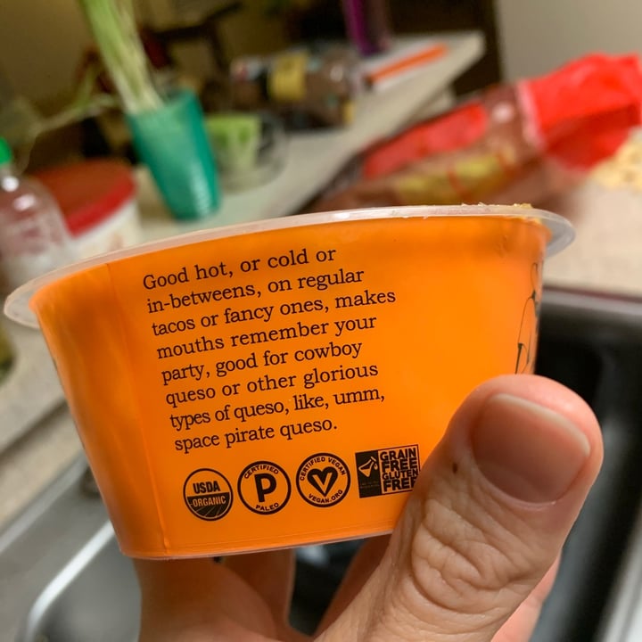 photo of The Honest Stand Mild Nacho Plant-based Dip shared by @vegancheese on  29 Apr 2021 - review