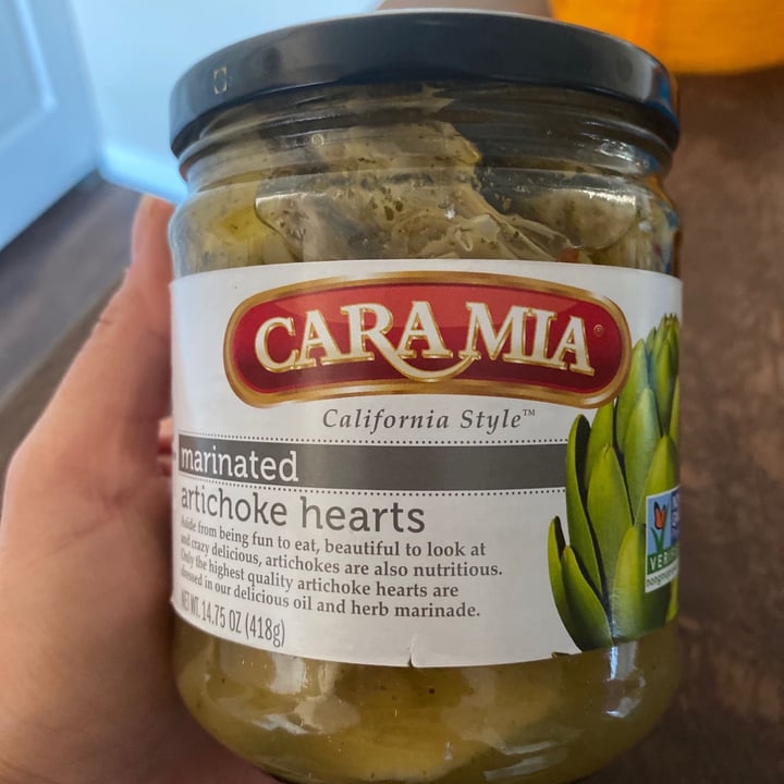 photo of CARA MIA PRODUCTS Marinated Artichoke Hearts shared by @vegakat on  29 Apr 2020 - review