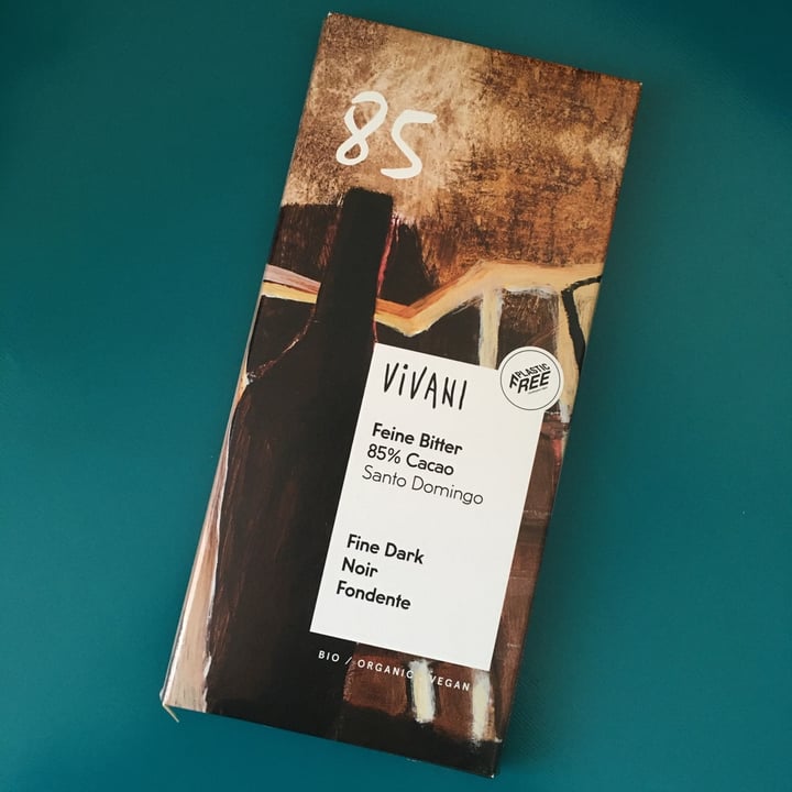 photo of Vivani Feine Bitter 85% Cacao Santo Domingo shared by @fedina98 on  10 Oct 2020 - review